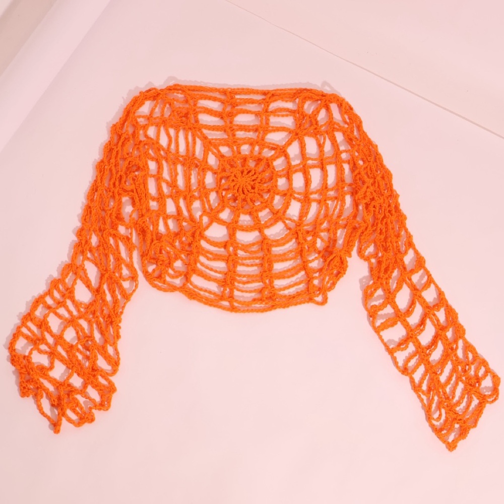 Handmade crochet spiderweb top 🕸️